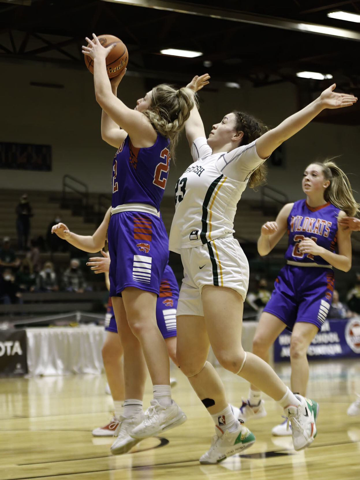 Class A girls Columbia Falls Hannah Schweikert